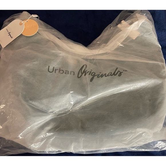 Anthropologie Crescent Teal Slouchy Tote Bag NWT - Picture 5 of 8